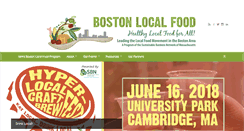 Desktop Screenshot of bostonlocalfood.com