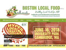 Tablet Screenshot of bostonlocalfood.com